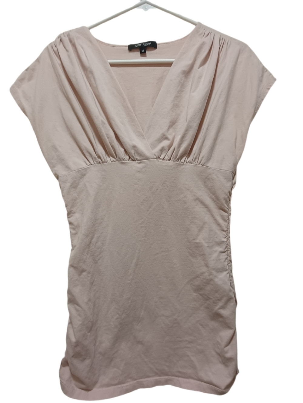 Karen Kane Blush V-Neck Empire Tunic